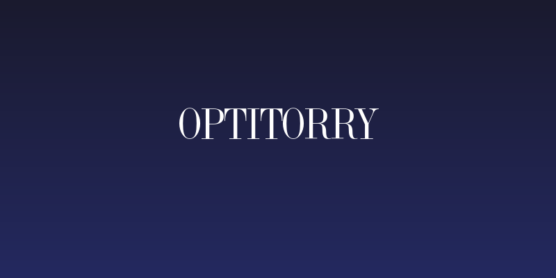 OPTITorry Social Header