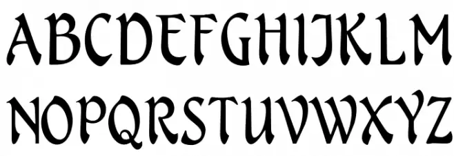 OPTITourism 字体 大写