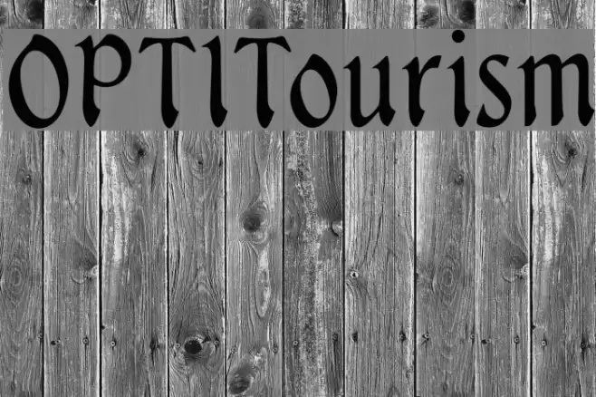 OPTITourism Font examples