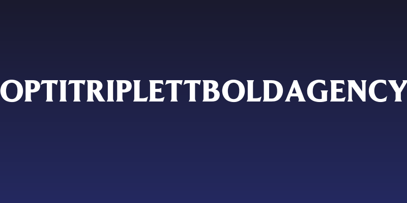 OPTITriplettBoldAgency Social Header