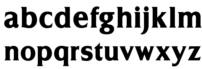OPTITriplettBoldAgency Font LOWERCASE