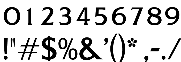 OPTITriplettLight-Agency Font OTHER CHARS