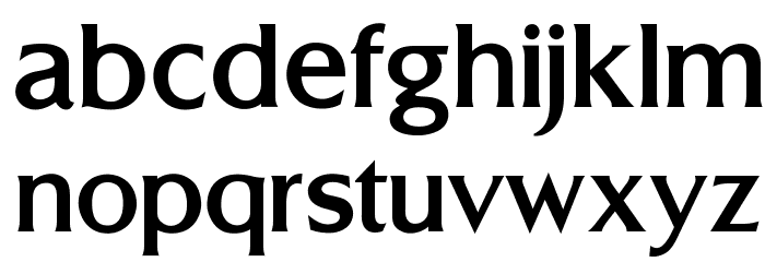 OPTITriplettLight-Agency Font LOWERCASE
