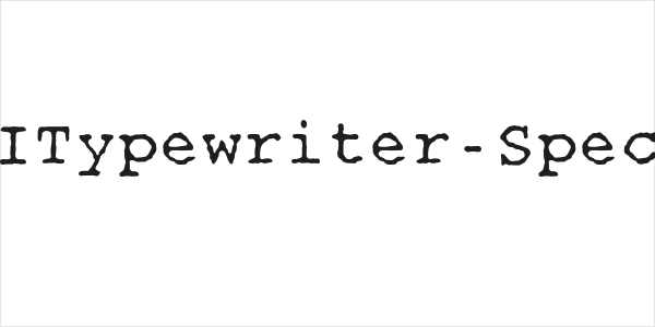 OPTITypewriter-Special Logo