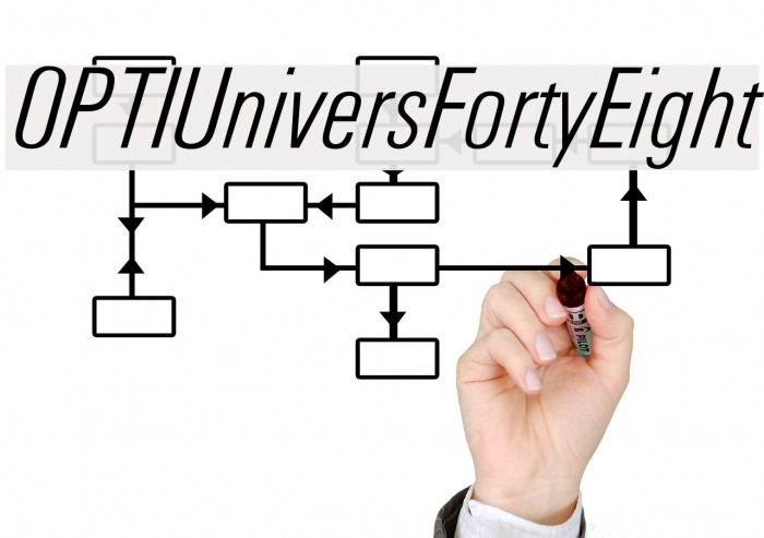OPTIUniversFortyEight Font examples