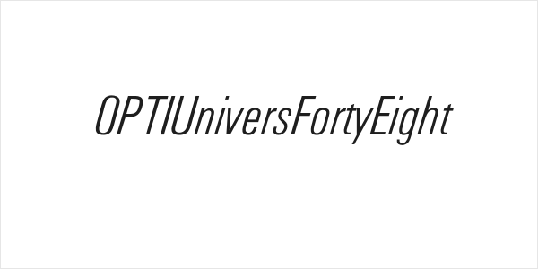 OPTIUniversFortyEight Logo