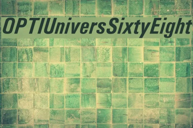 OPTIUniversSixtyEight Example 1