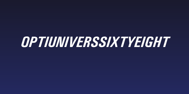 OPTIUniversSixtyEight Social Header