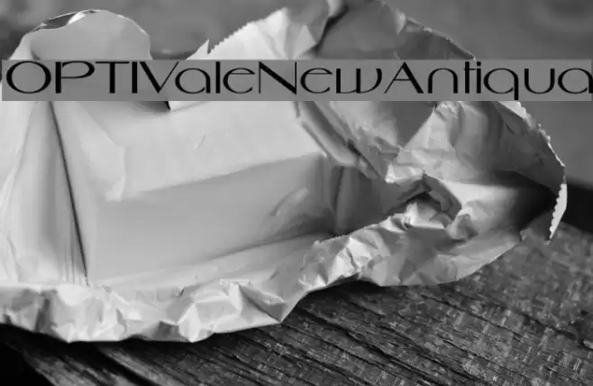 OPTIValeNewAntiqua Font examples