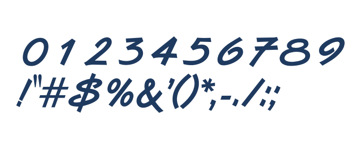 OPTIVanilla-Bold Other Characters