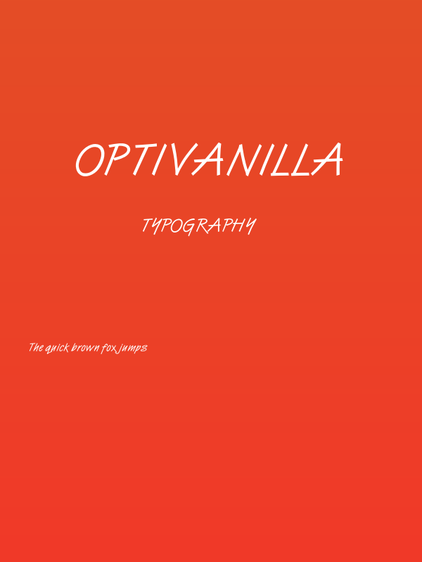 OPTIVanilla Poster
