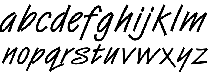 OPTIVanilla Font LOWERCASE