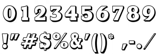 OPTIVatican Font OTHER CHARS