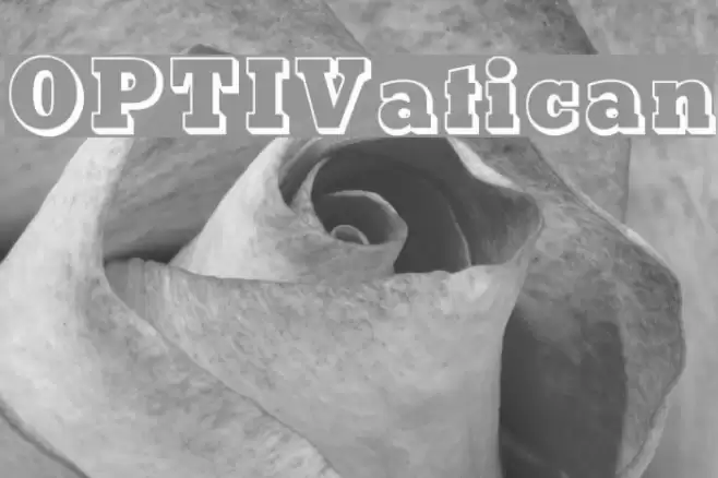 OPTIVatican Font examples