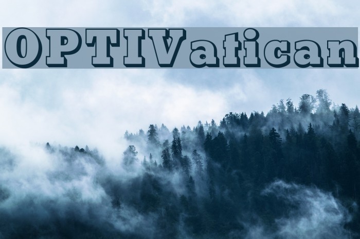 OPTIVatican Font examples