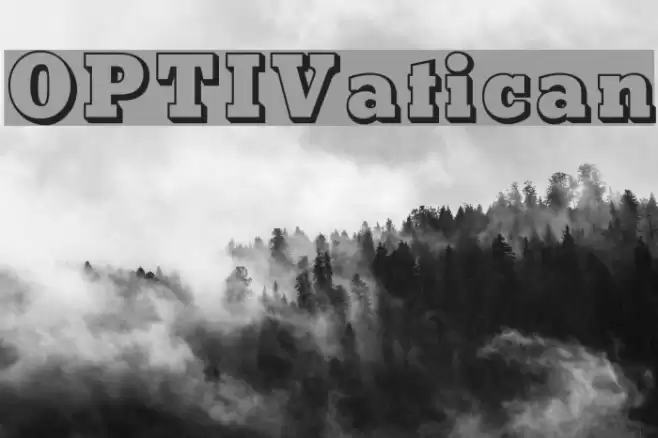 OPTIVatican Font examples