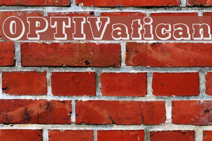 OPTIVatican Font examples