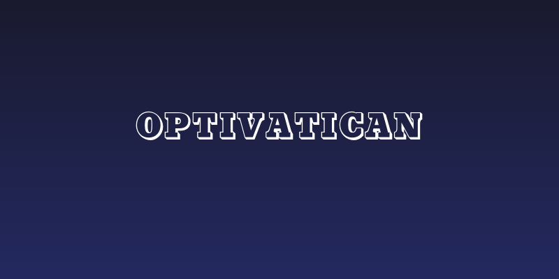 OPTIVatican Social Header