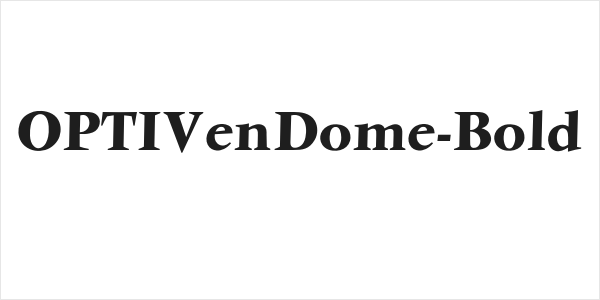 OPTIVenDome-Bold Logo