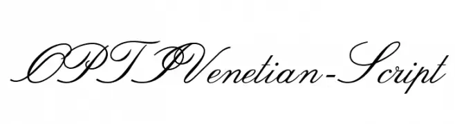 OPTIVenetian-Script  Fuentes Gratis Descargar
