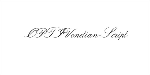 OPTIVenetian-Script Logo