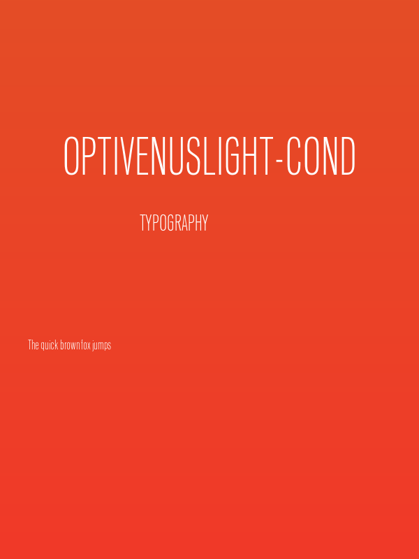 OPTIVenusLight-Cond Poster