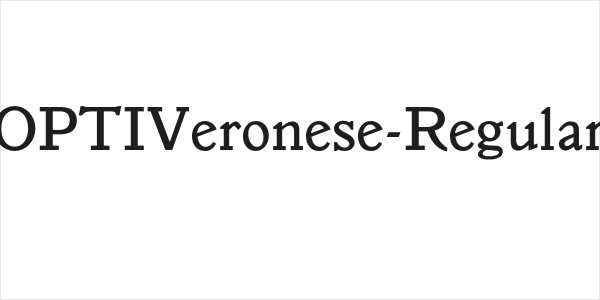 OPTIVeronese-Regular Logo