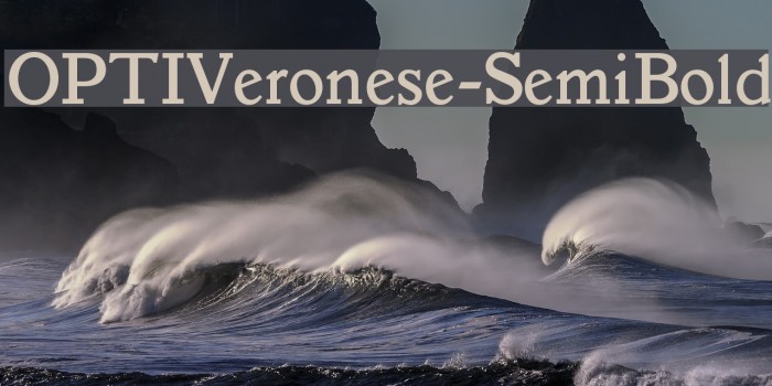 OPTIVeronese-SemiBold Example 1