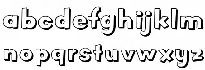 OPTIVodka Font LOWERCASE