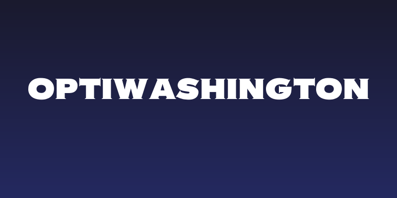 OPTIWashington Social Header