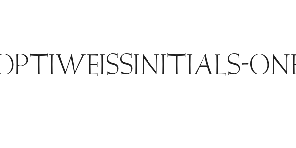 OPTIWeissInitials-One Logo