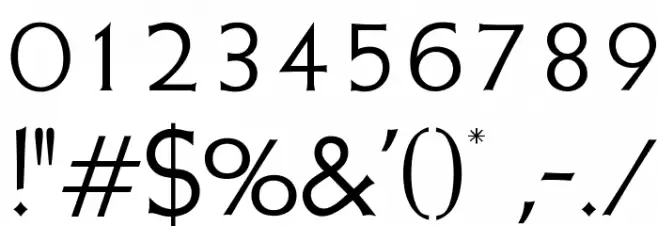 OPTIWeissInitials-Two Font OTHER CHARS