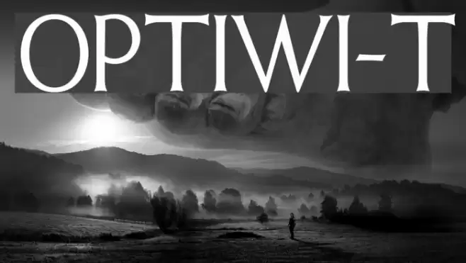 OPTIWeissInitials-Two Font examples