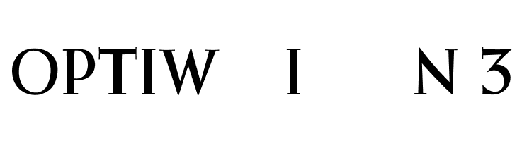 OPTIWeissInitialsNo3  baixar fontes gratis