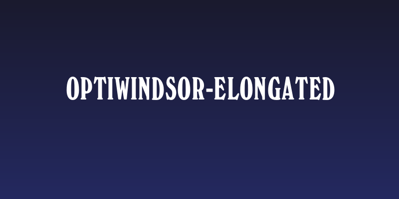 OPTIWindsor-Elongated Social Header