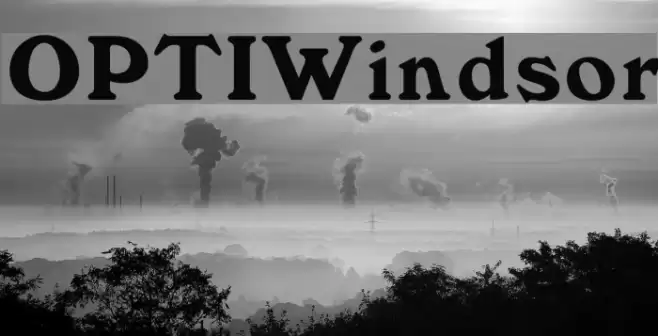 OPTIWindsor Font examples
