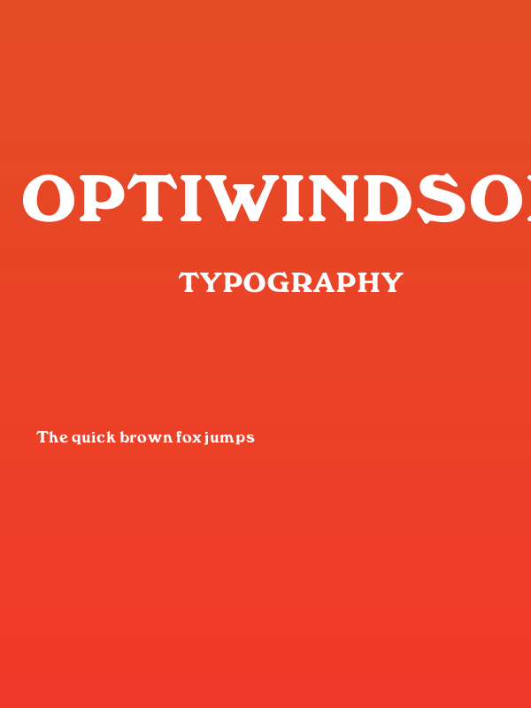 OPTIWindsor Poster
