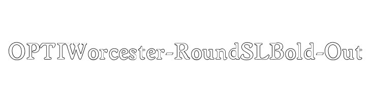 OPTIWorcester-RoundSLBold-Out لخطوط تنزيل