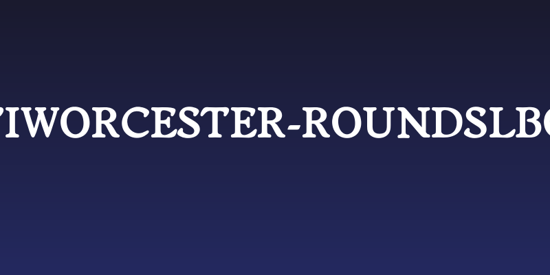 OPTIWorcester-RoundSLBold Social Header