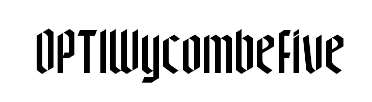OPTIWycombeFive  Descarca Fonturi Gratis