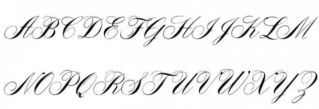 OPTIYale-Script Polices MAJUSCULES