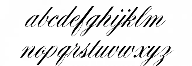 OPTIYale-ScriptSuppl フォント 小文字