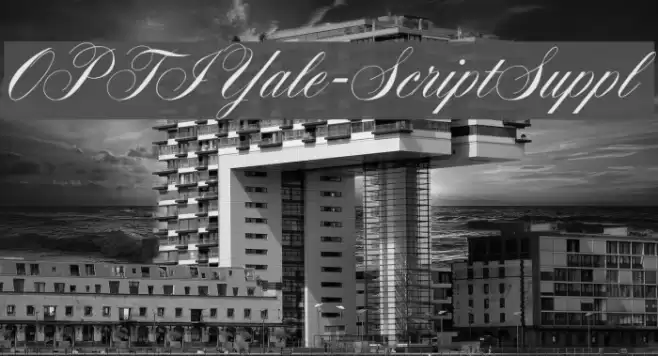 OPTIYale-ScriptSuppl خط examples