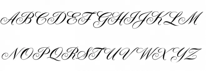 OPTIYork-Script Fuentes MAYÚSCULAS