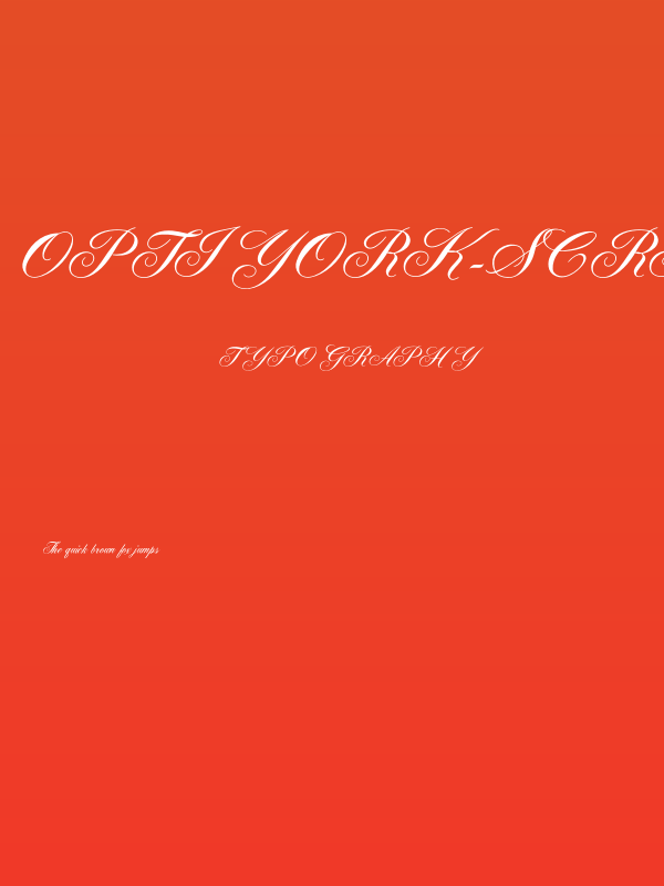 OPTIYork-Script Poster