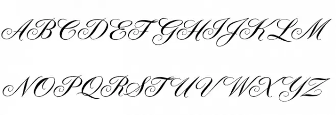 OPTIYork-Script Fuentes MAYÚSCULAS