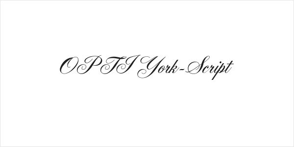 OPTIYork-Script Logo
