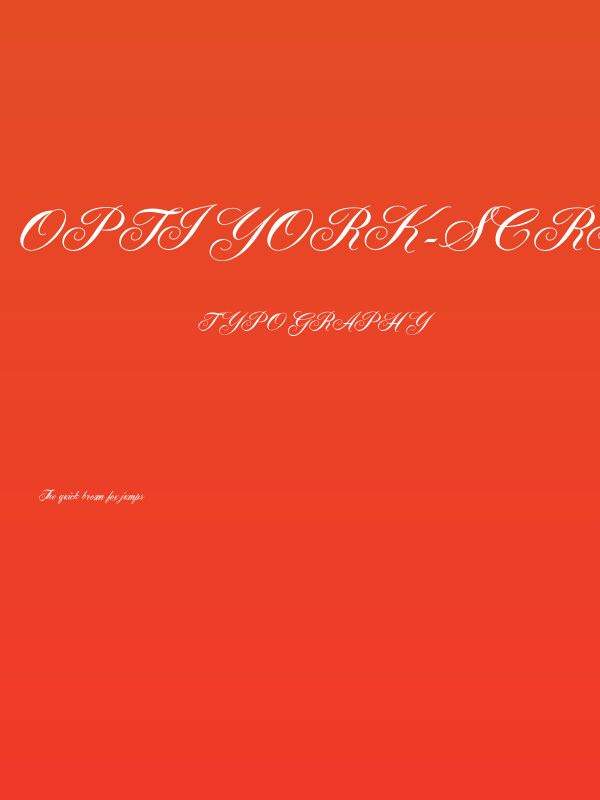 OPTIYork-Script Poster