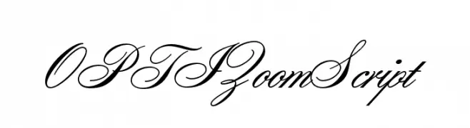 OPTIZoomScript  Descarca Fonturi Gratis
