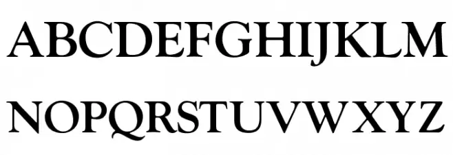 OPTIwtcGoudy-Medium 字体 大写